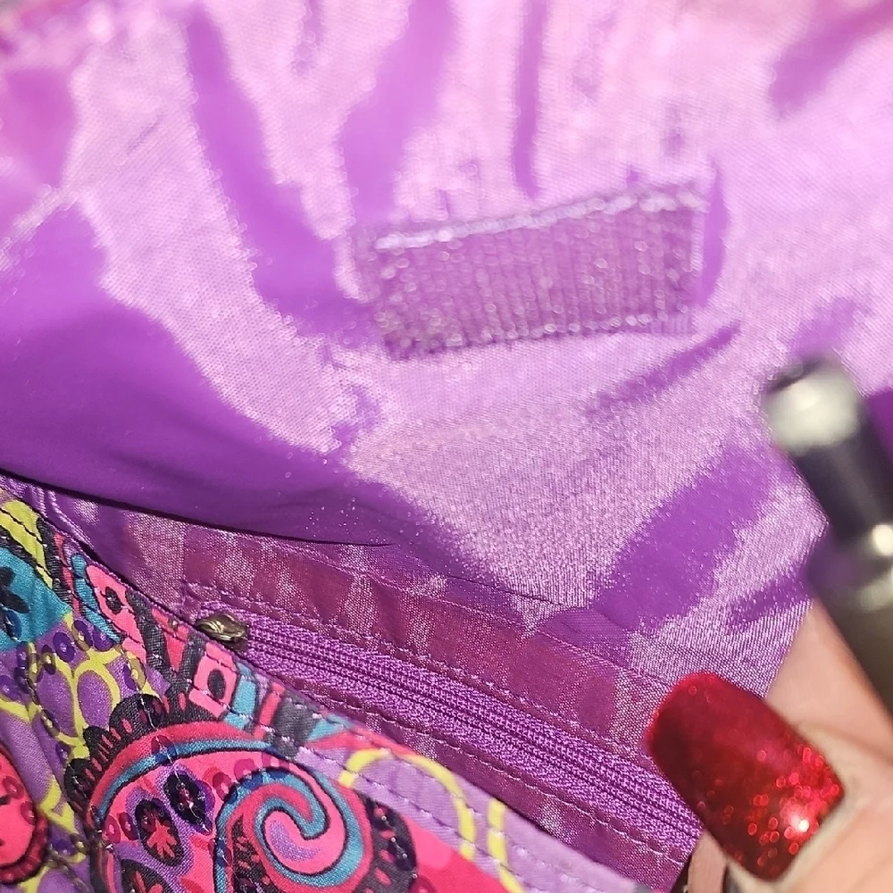 Justice NWOT Colorful Paisley Girls Sequin Detail Crossbody Bag